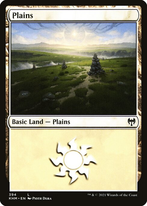 MTG Lands Pack - Plains: Kaldheim