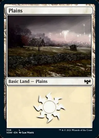 MTG Lands Pack - Plains: Innistrad: Crimson Vow