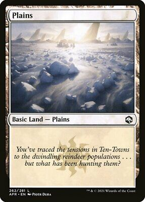 MTG Lands Pack - Plains: D&D Adventures in the Forgotten Realms
