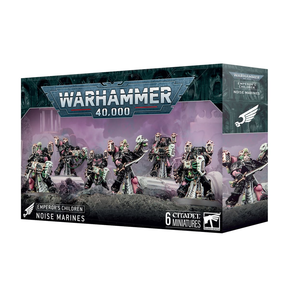 37-10 Warhammer 40k: Emperor's Children: Noise Marines