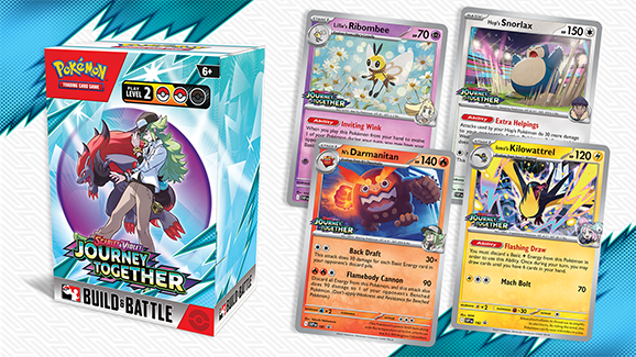 Pokemon TCG Scarlet & Violet 9 Journey Together Build & Battle Box