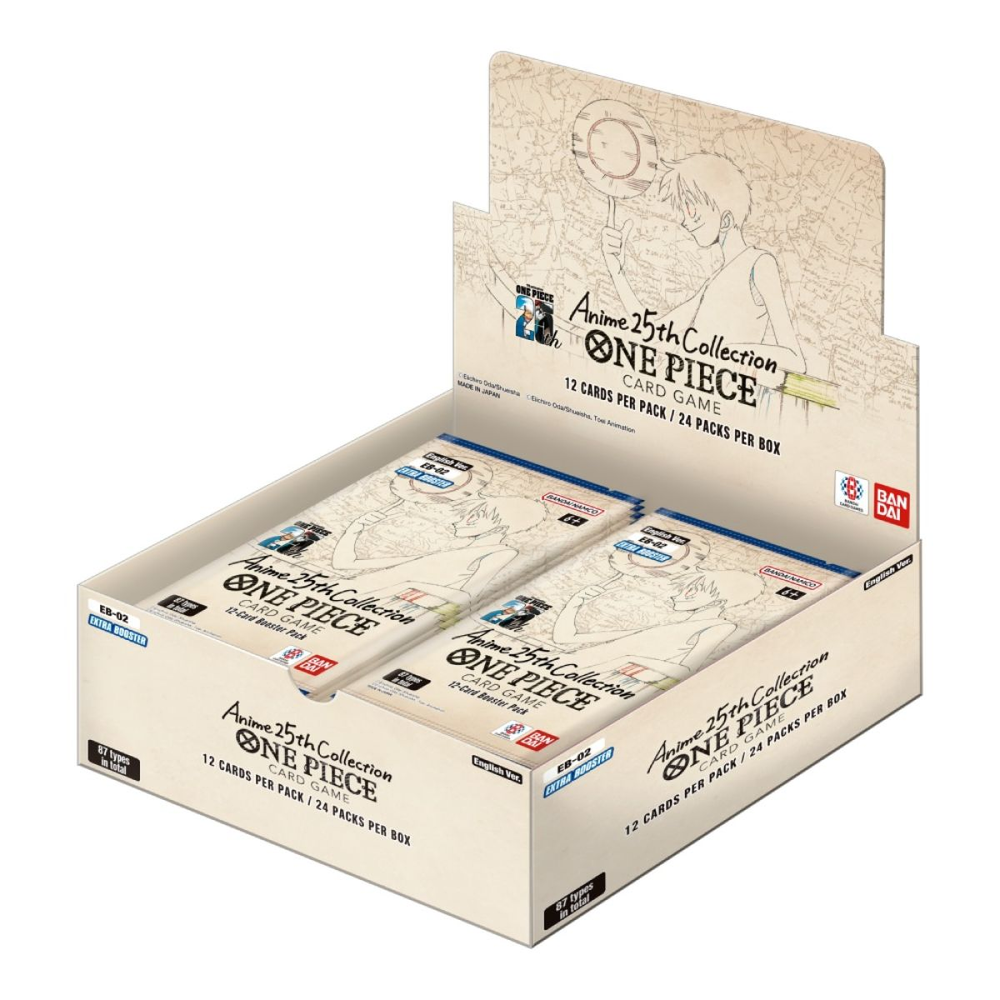 One Piece Card Game: Extra Booster Display – Anime 25th Collection