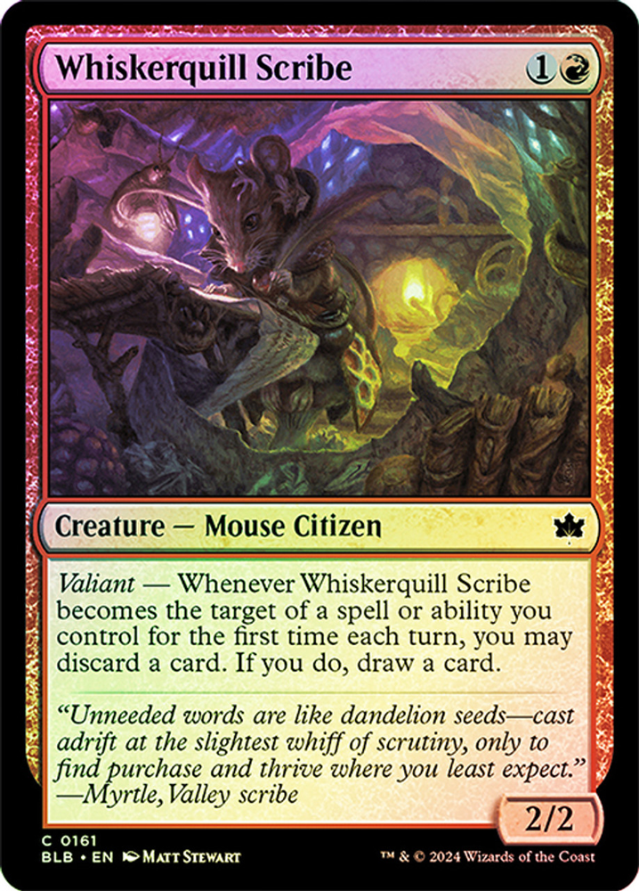 Whiskerquill Scribe [Bloomburrow]