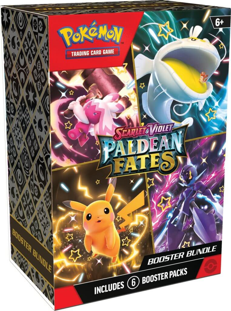 POKÉMON TCG: Scarlet & Violet 4.5 Paldean Fates Booster Bundle Set