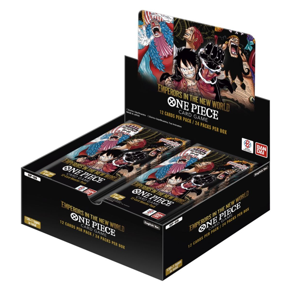One Piece Card Game: Booster Display – Emperors in the New World