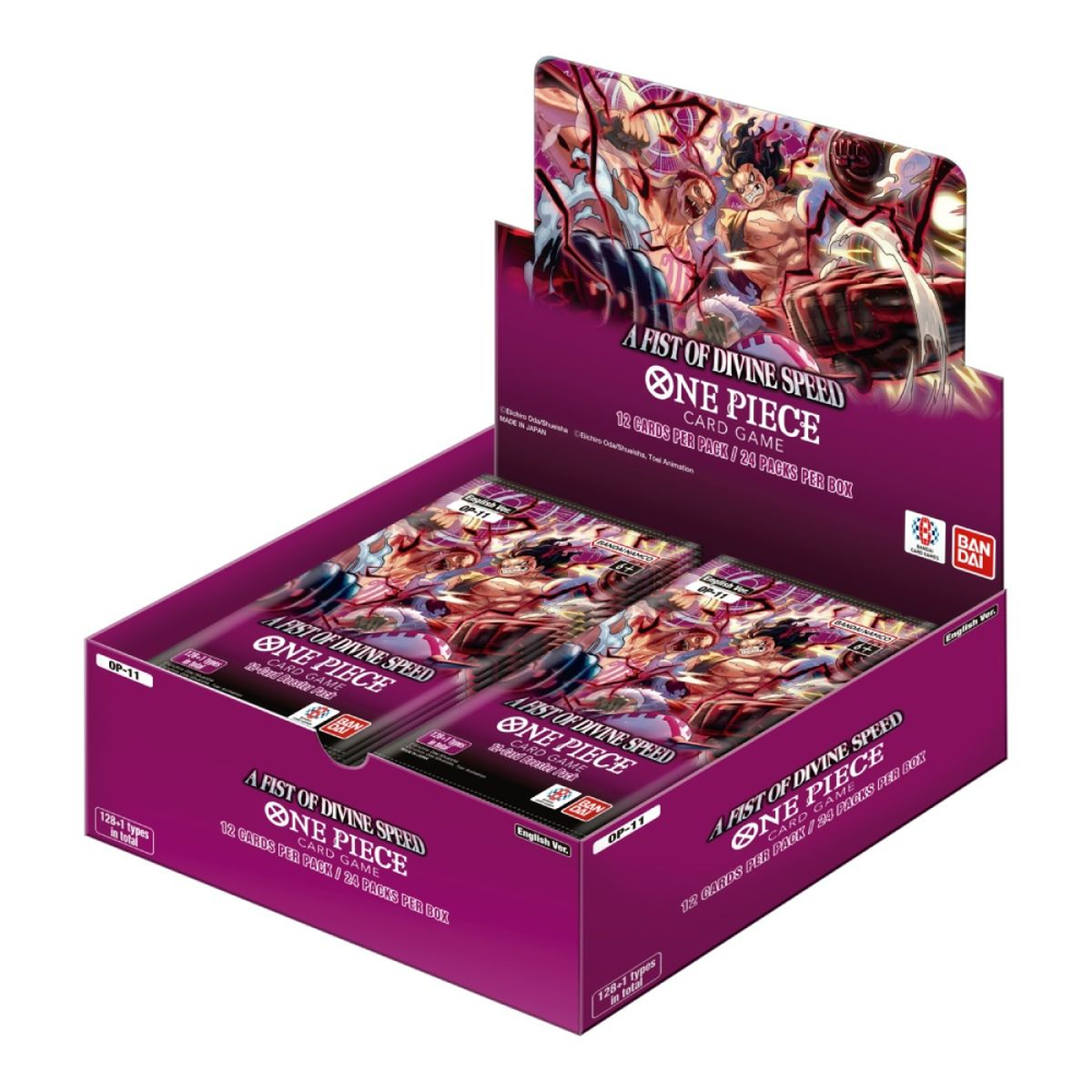 One Piece Card Game: Booster Display – A Fist of Divine Speed