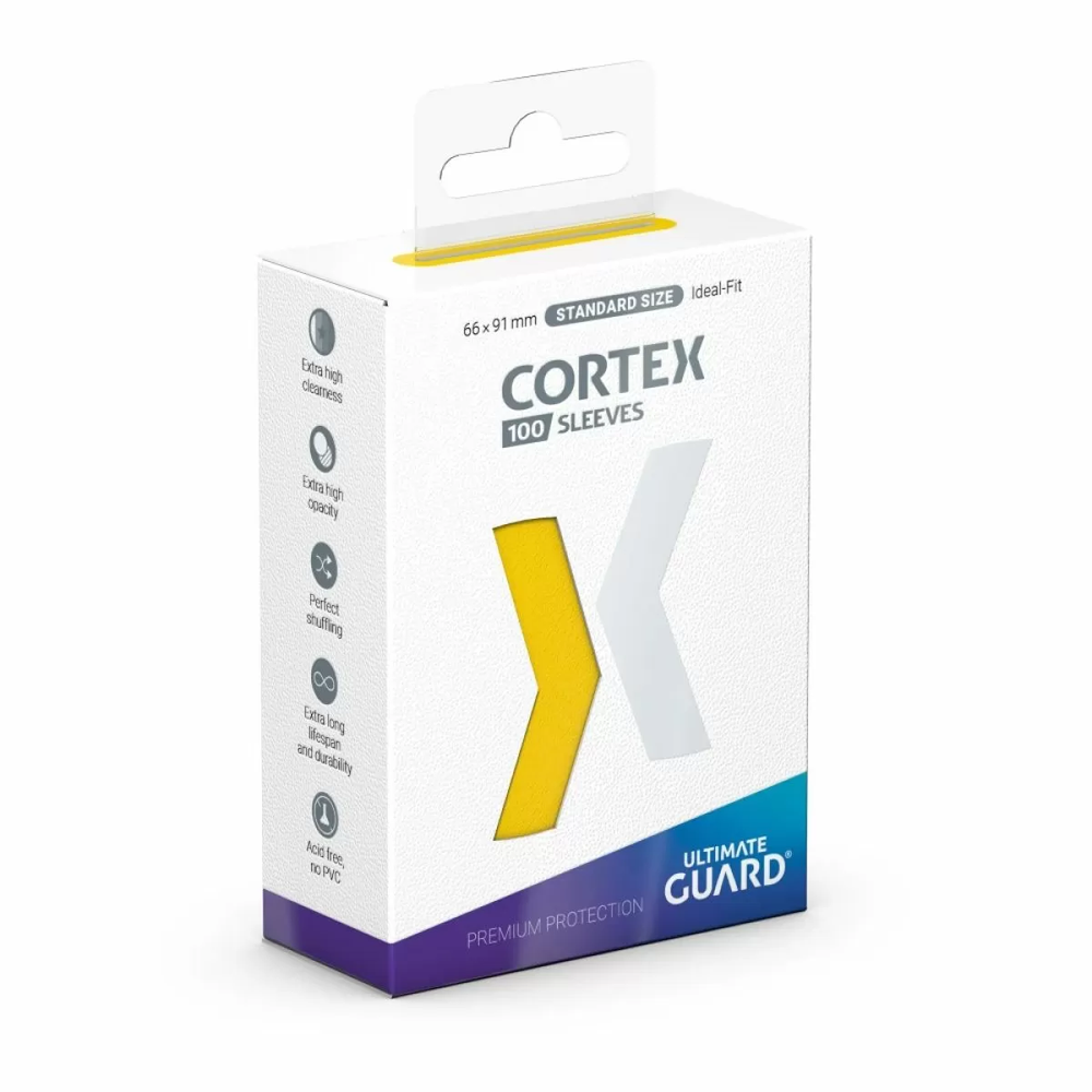 Ultimate Guard Sleeves: Cortex - Yellow