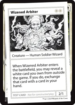 Wizened Arbiter [Mystery Booster Playtest Cards]