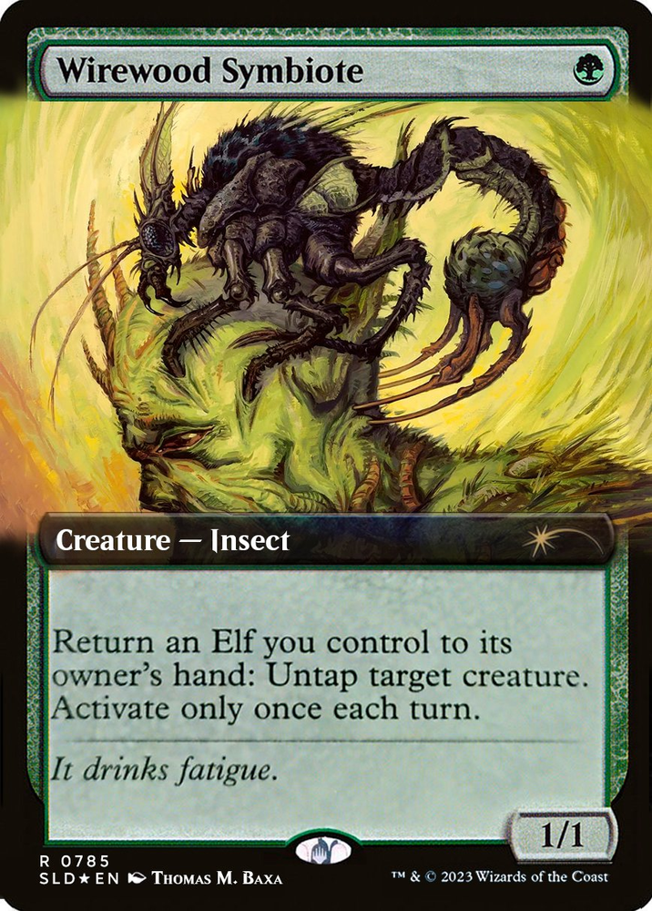Wirewood Symbiote (Extended Art) [Secret Lair Drop Series]