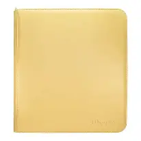 Ultra Pro 12-Pocket Pro-Binder Vivid Zippered Yellow (