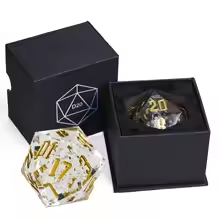 Giant Crystal D20: Crystal Bubble
