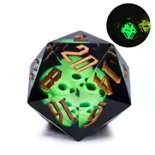 Giant Skull D20: Green GitD