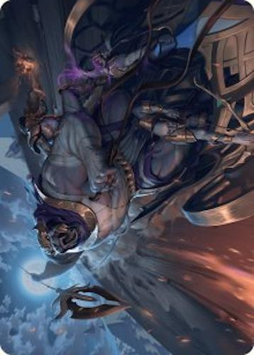 Zahur, Glory's Past Art Card [Aetherdrift Art Series]