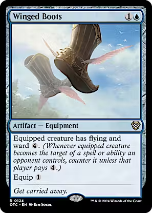 Winged Boots [Outlaws of Thunder Junction Commander]