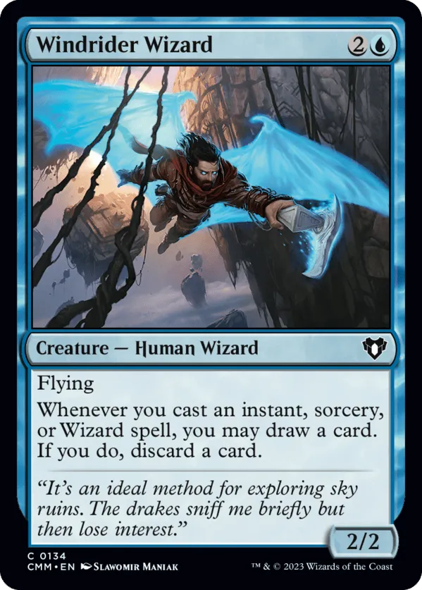 Windrider Wizard [Commander Masters]