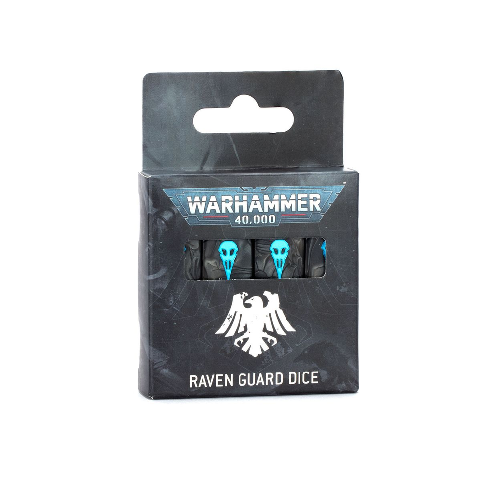 55-62 Warhammer 40000: Raven Guard Dice