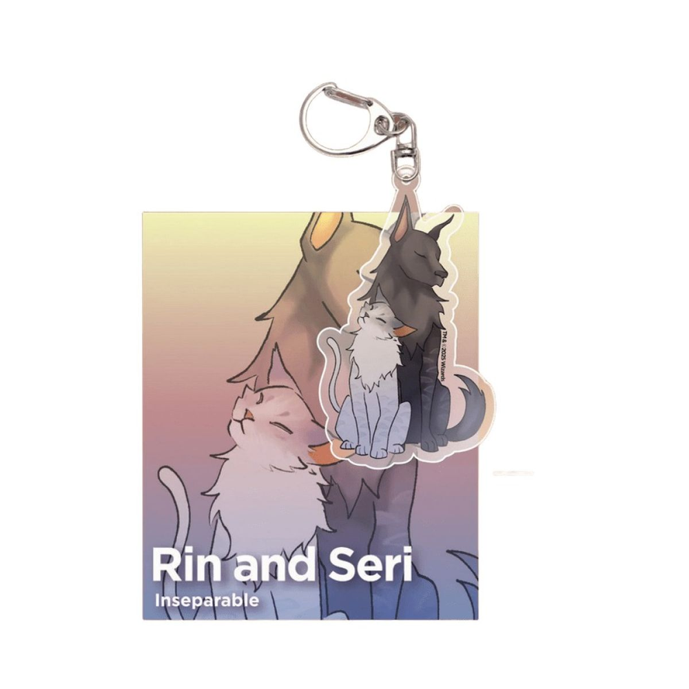 Gatherers Tavern - Keychain - Rin And Seri; Inseparable
