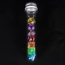 Dice Tube - Rainbow
