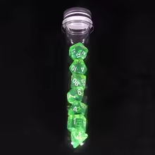 Dice Tube - Light Green