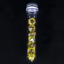 Dice Tube - Yellow