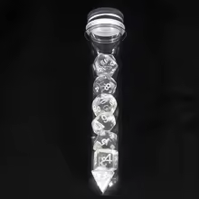 Dice Tube - Clear