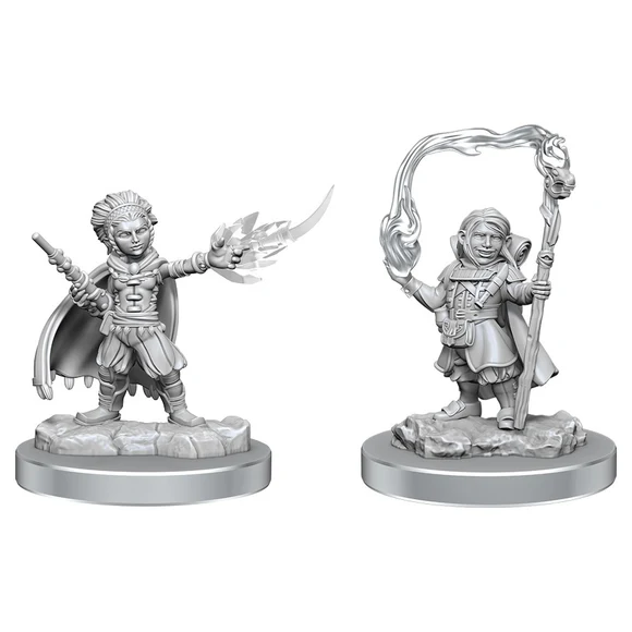 D&D Nolzurs Marvelous Miniatures: Halfling Wizards