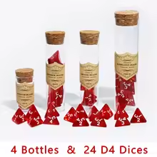 D&D Health Potion Set ( D4 )