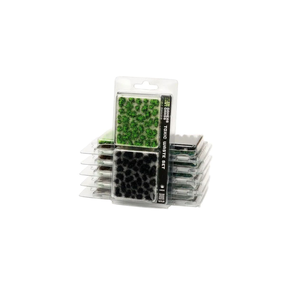 Gamers Grass - Grass Tufts - Tuft Sets - Toxic Waste Set