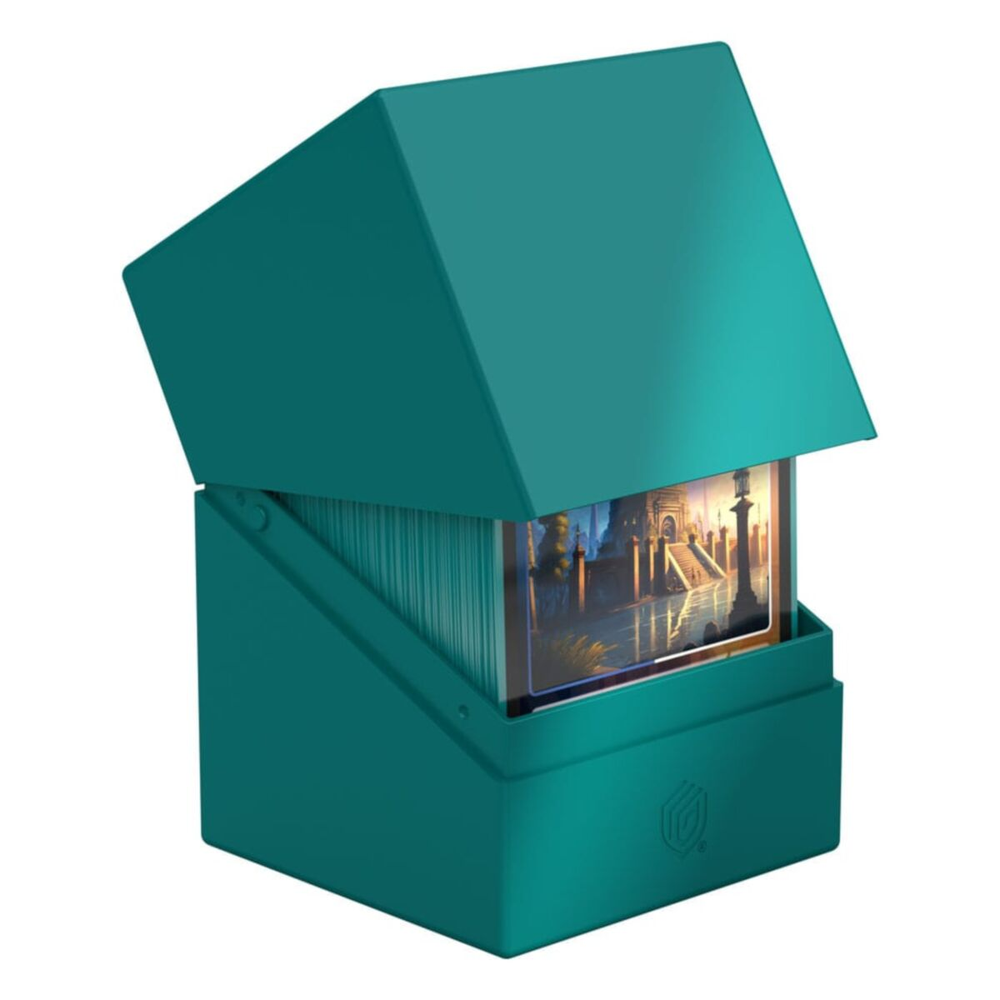Ultimate Guard: Deck Box  Boulder 100+ – Solid Petrol
