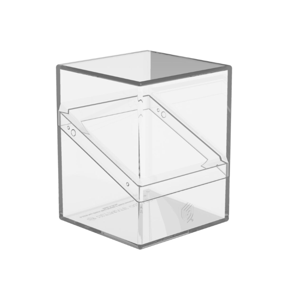 Ultimate Guard: Deck Box  Boulder 100+ – Clear: Transparent