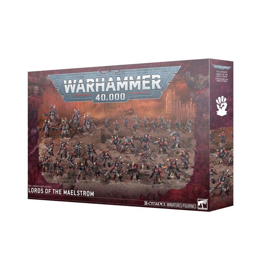 43-108 Warhammer 40k: Red Corsairs Battleforce: Lords of the Maelstrom