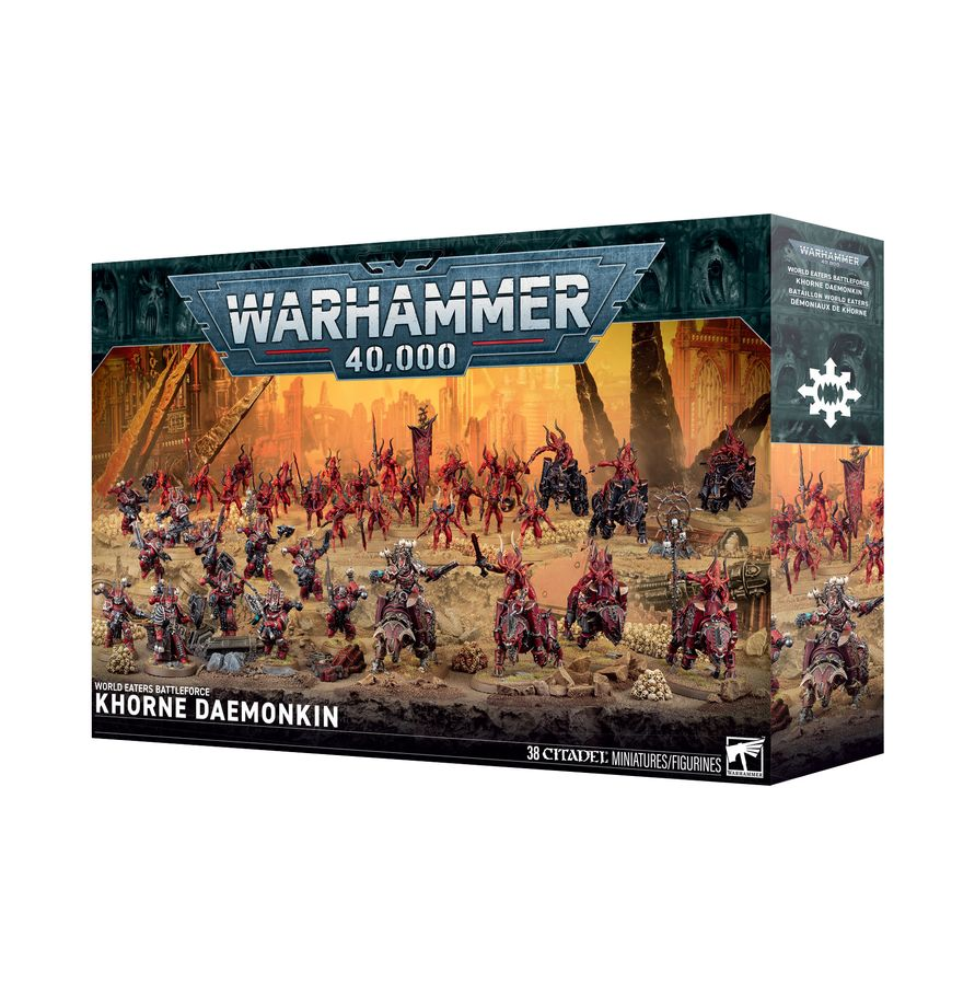 67-07 Warhammer 40k: World Eaters Battleforce: Khorne Daemonkin