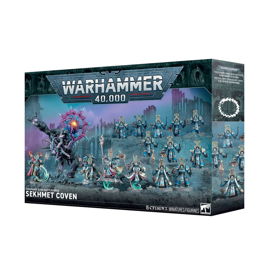 36-06 Warhammer 40k: Thousand Sons Battleforce: Sekhmet Coven