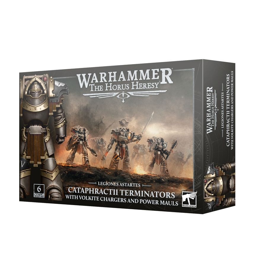 31-144 Legiones Astartes: Cataphractii Terminators with Volkite Chargers and Power Mauls