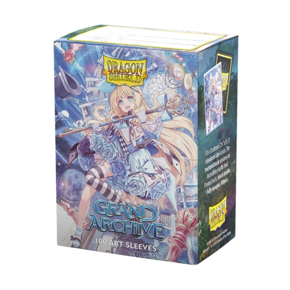 Dragon Shield: Sleeves – Matte Dual Art – Grand Archive: Alice, Golden Queen