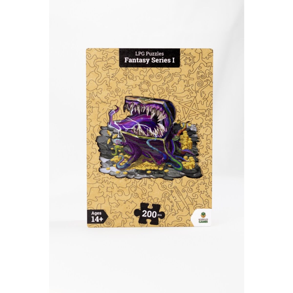 LPG Puzzles Wooden Fantasy Puzzle - Treasure Chest
