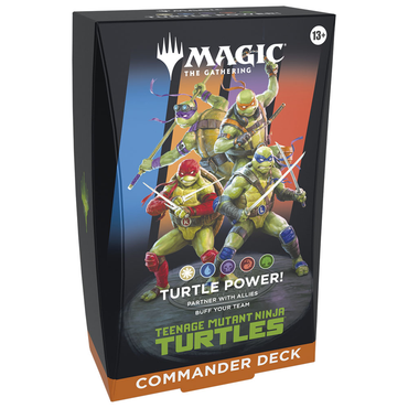 MTG Teenage Mutant Ninja Turtles - Commander Deck - Turtle Power