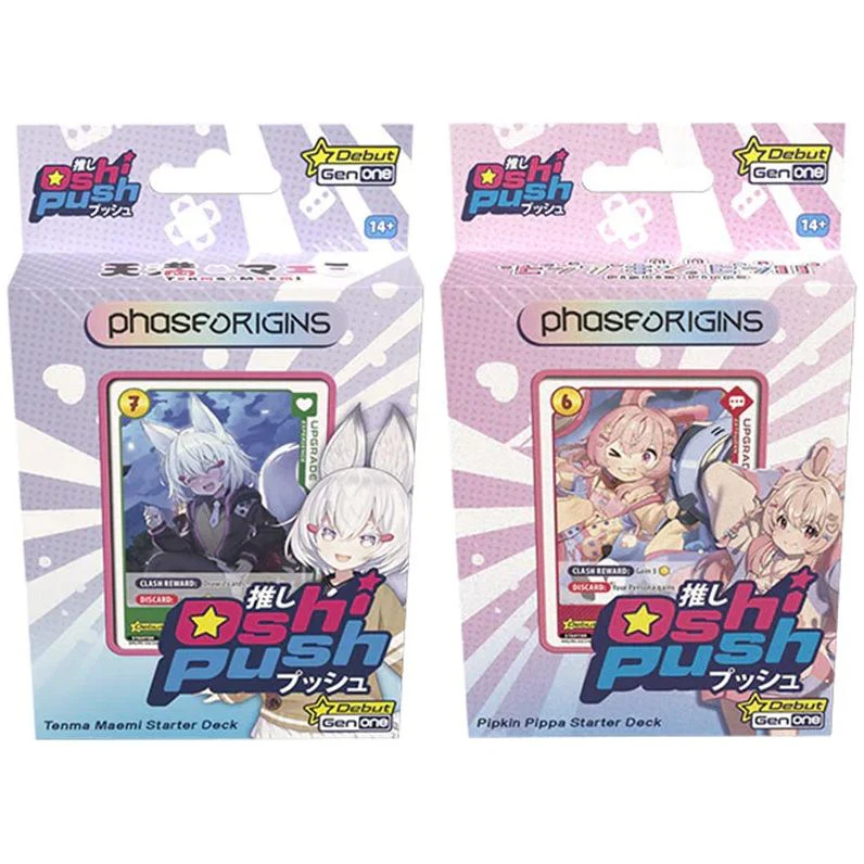 Oshi Push TCG: Gen One Starter Deck - One Box
