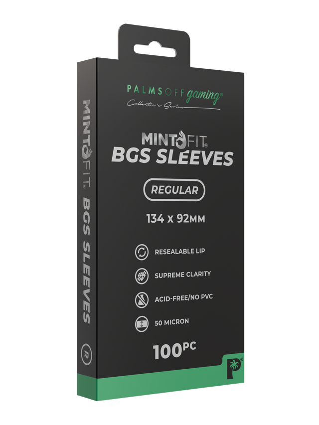 Palms Off Gaming - MintFit BGS Graded Card Sleeves - Regular 100pc