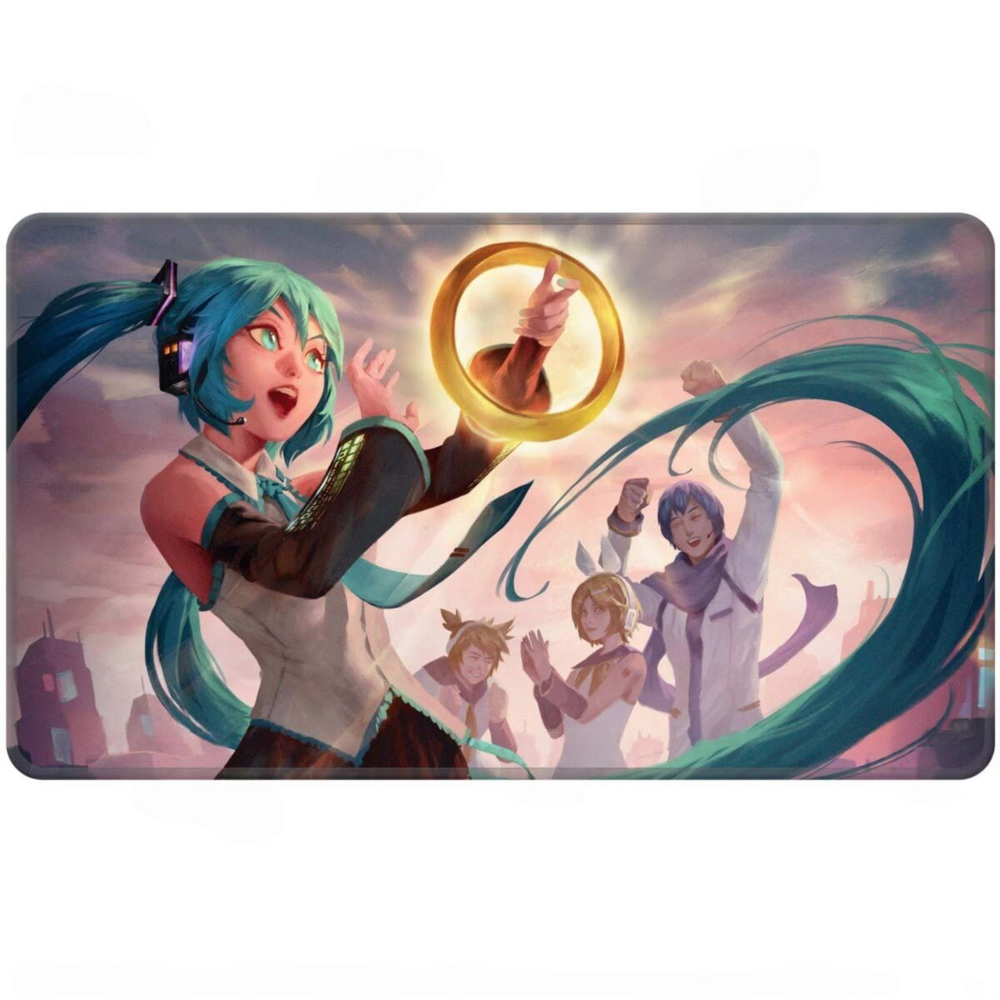 Ultra Pro Hatsune Miku - Stitched Edge Playmat - Summer - Sol Ring
