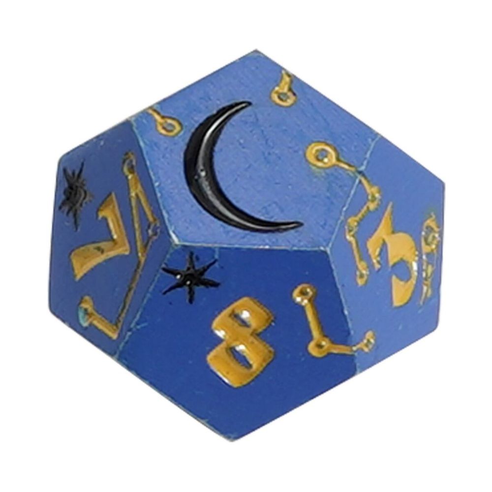 LPG Dice Dual D12 Fate Set Mage Blue/Gold Rogue Red/Black