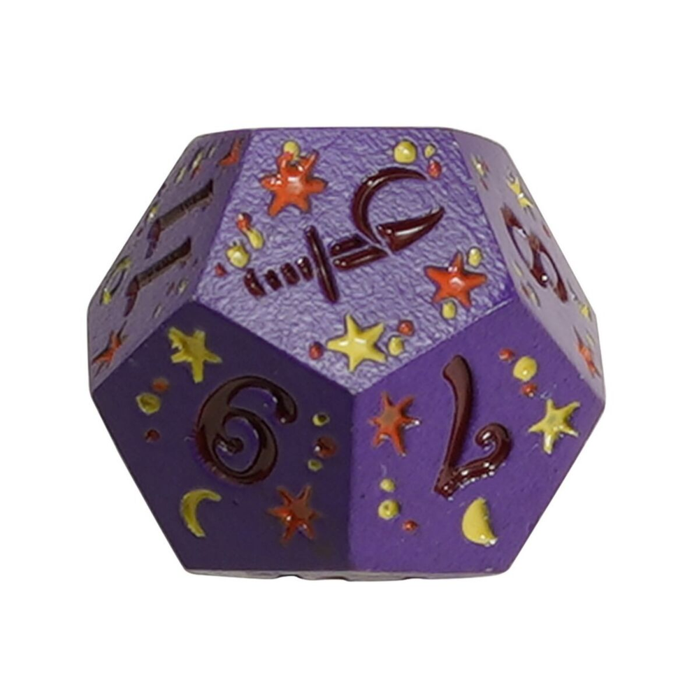 LPG Dice Dual D12 Fate Set Mage White/Blue Rogue Purple/Red
