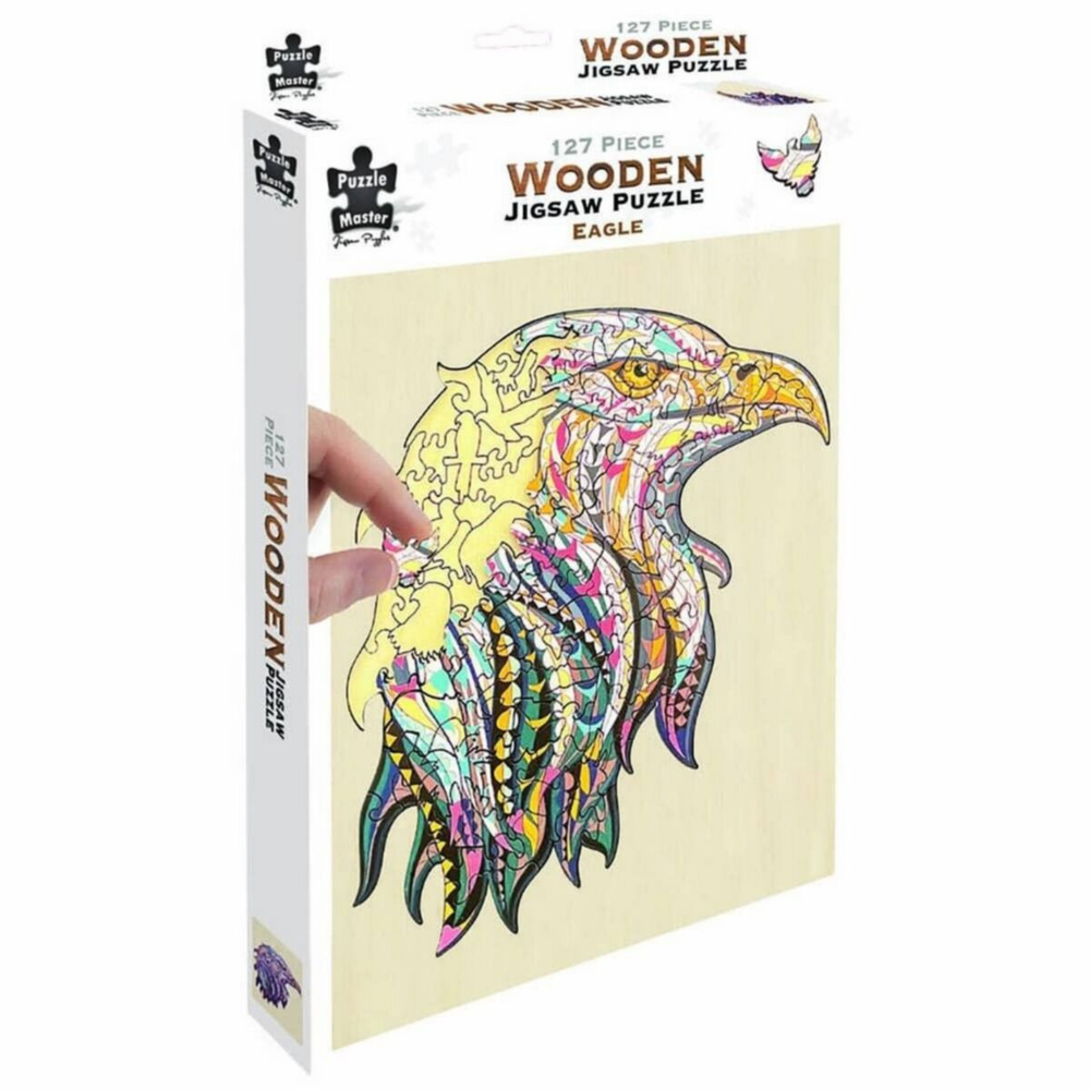 Puzzle - BMS - Eagle Wooden Jigsaw 127Pc