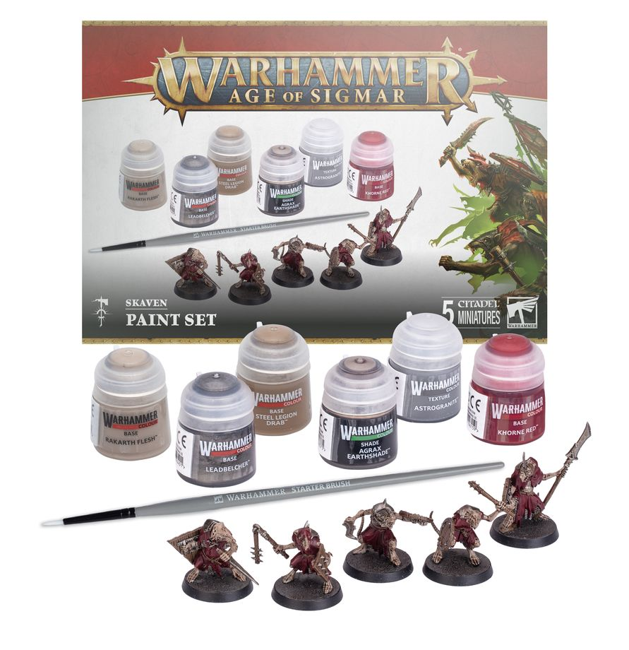 66-09 Age of Sigmar: Skaven Paint Set