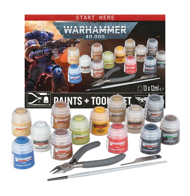 60-12 Warhammer 40,000: Paint + Tools set