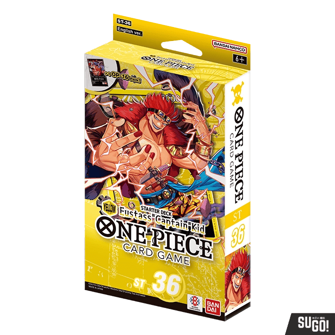 One Piece Card Game: Starter Deck Display – Eustass"Captain"Kid [ST-36]