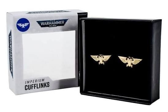 Warhammer 40k: Imperium Cufflinks