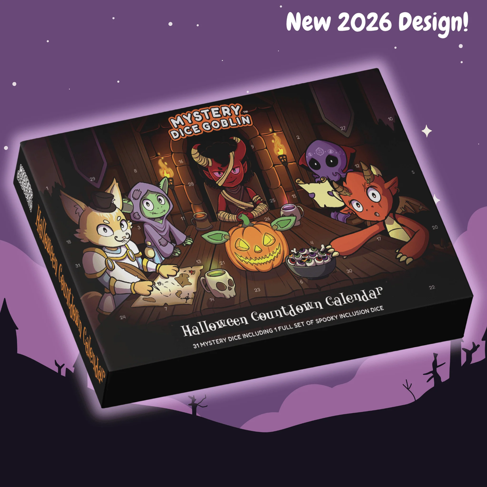 Halloween Dice Advent Calendar