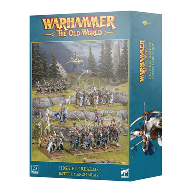 13-23 High Elf Realms: Battle March Army