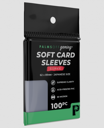 Palms Off Gaming - Soft Sleeves - 100pc (Japanese/(Yu-Gi-Oh! Size)